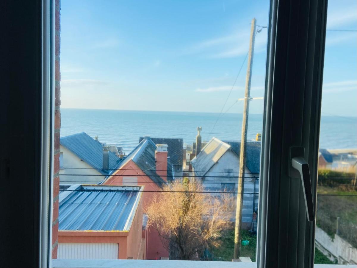 Villa La Solidarite Avec Vue Mer Ault Exteriör bild